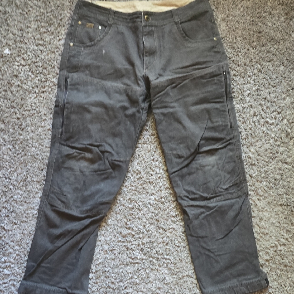 Men's Kuhl Pants Brown Grey 36×32